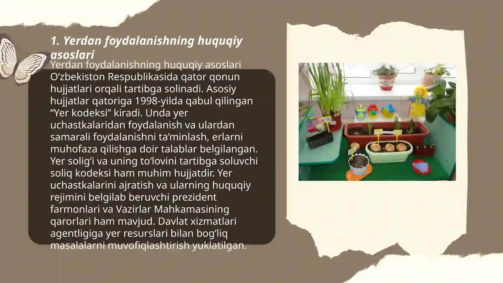 Yerdan foydalanishning huquqiy asoslari 3