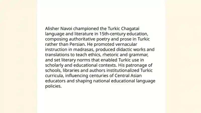 Famous Uzbek educators and their contribution to education 3