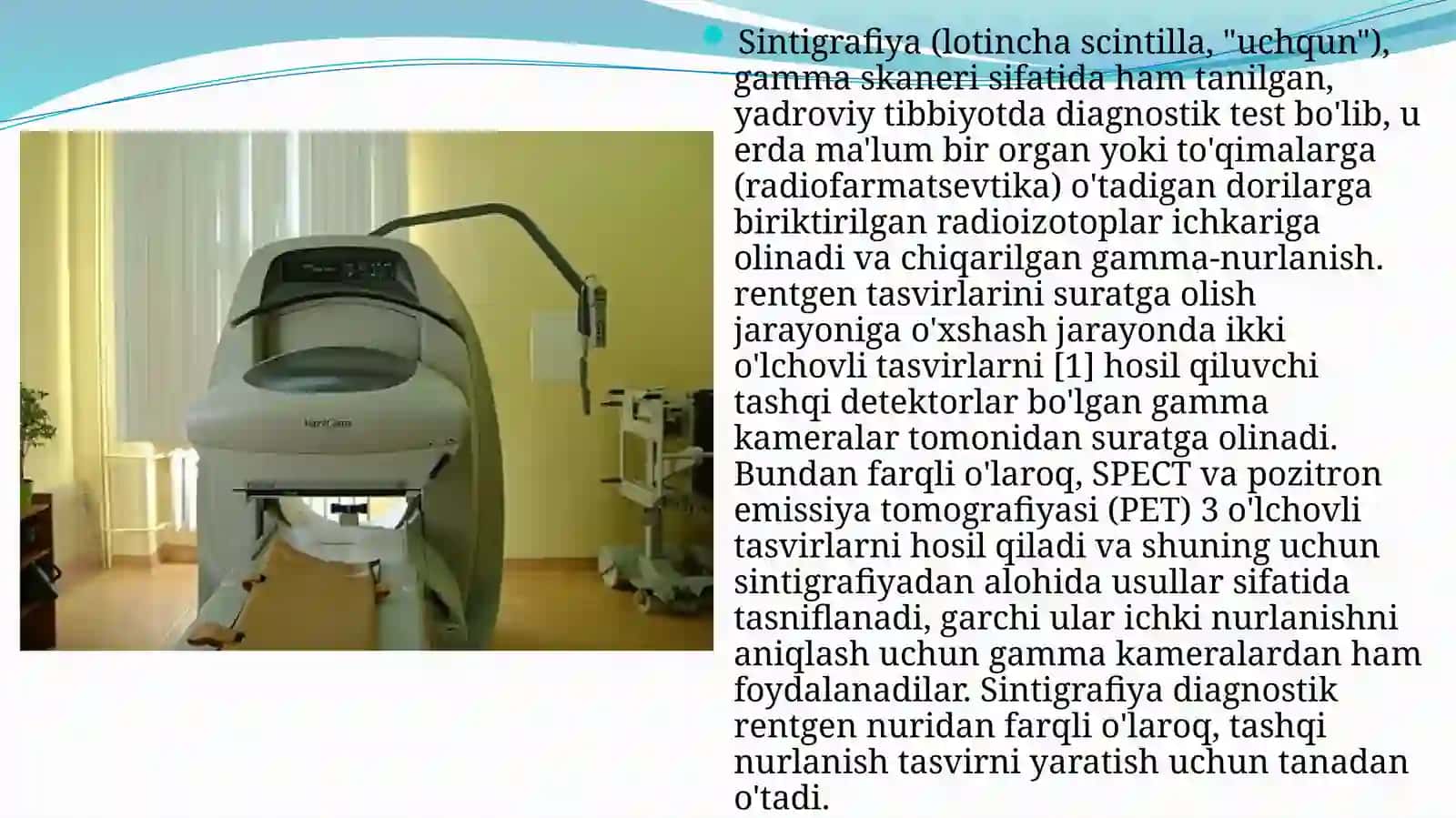 Jinsiy a’zolarni Radionuklid ssintigrafiya tekshirish usuli 3
