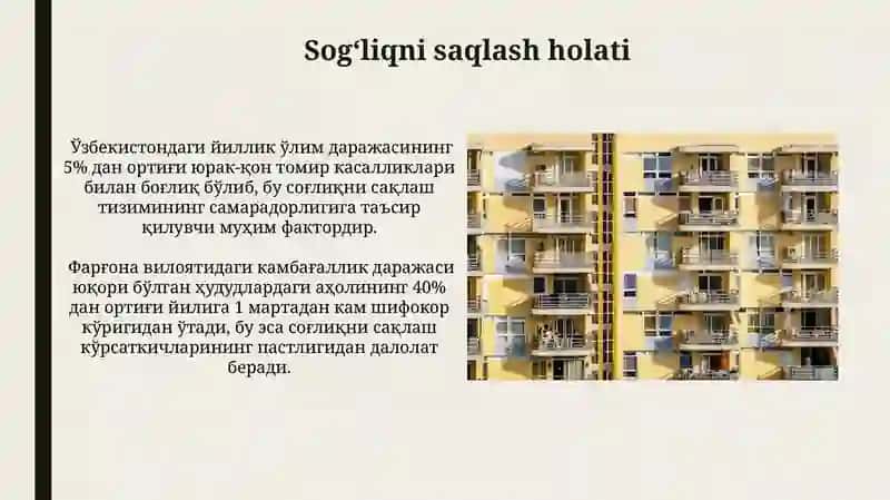 Sogʻliqni saqlash holati 3