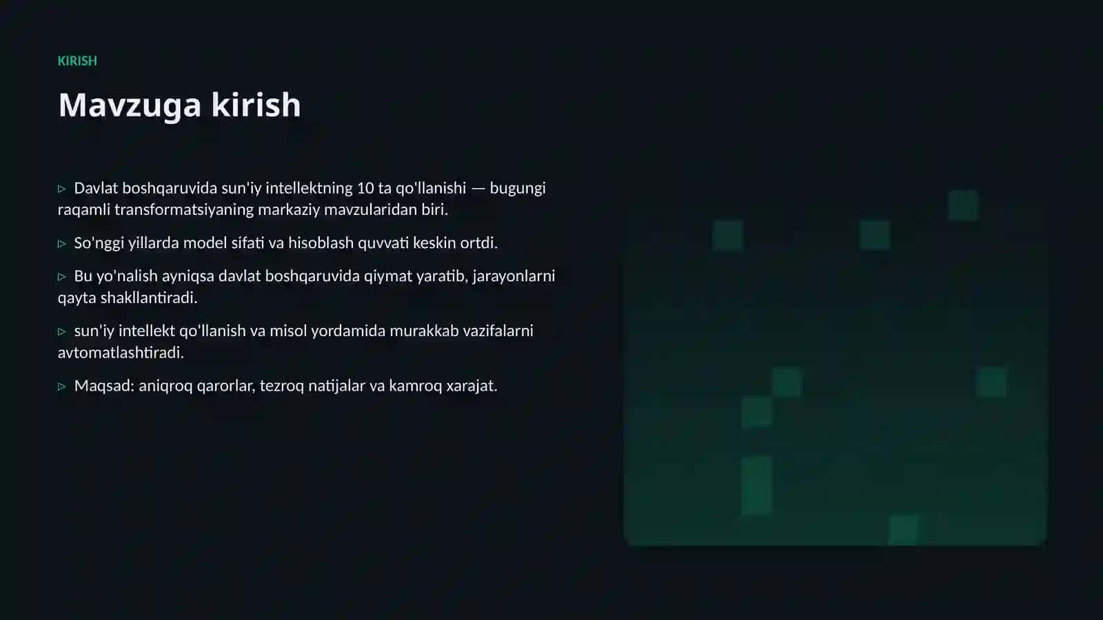 AI INSIGHTS • PREMIUM TAQDIMOT 3