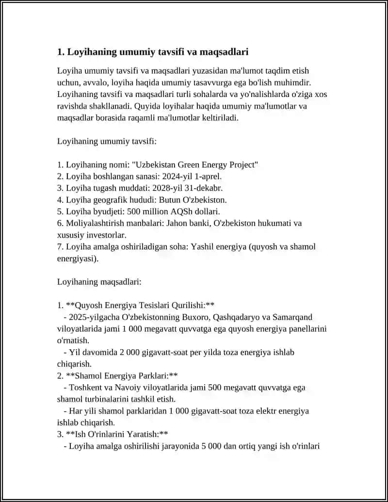BALIQCHILIK HAQIDA BIZNES REJA 3