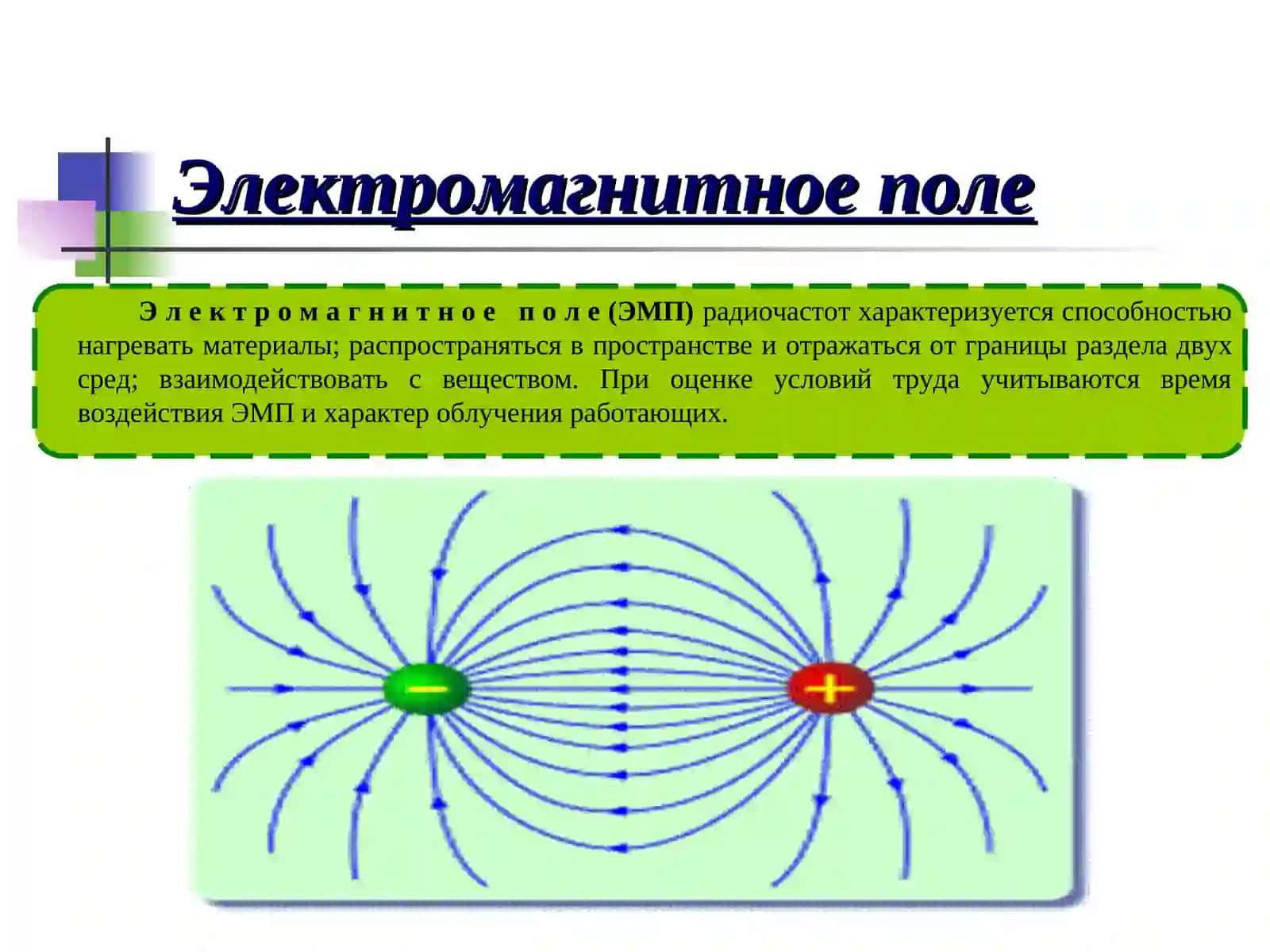Влияние на организм человека электромагнитных полей и излучений (неионизирующих) 3