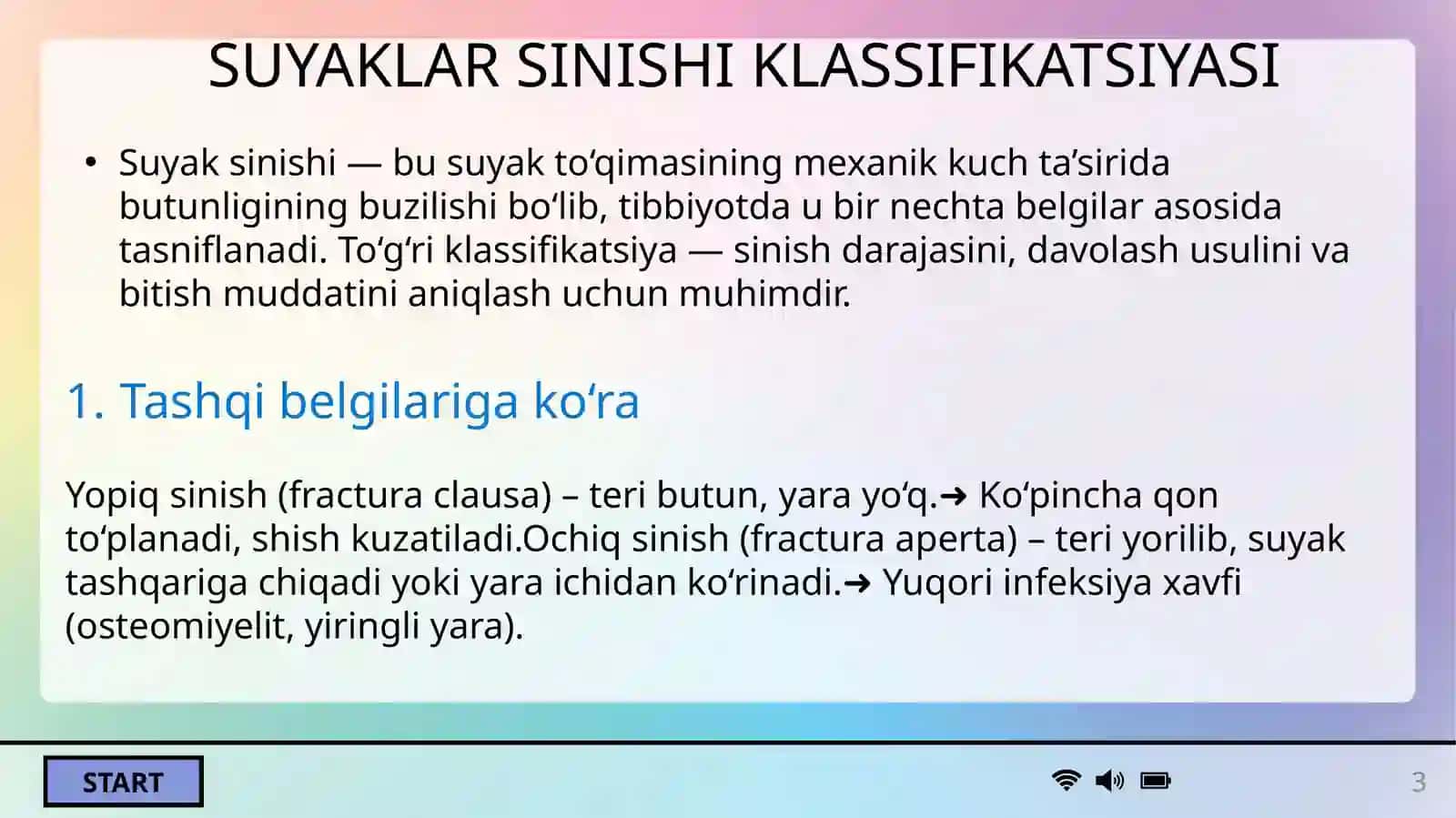Boldir suyaklari shikastlari 3