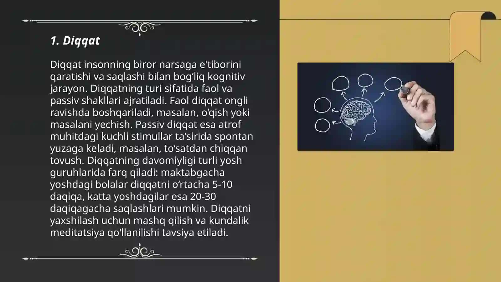 Psixik jarayonlar 3