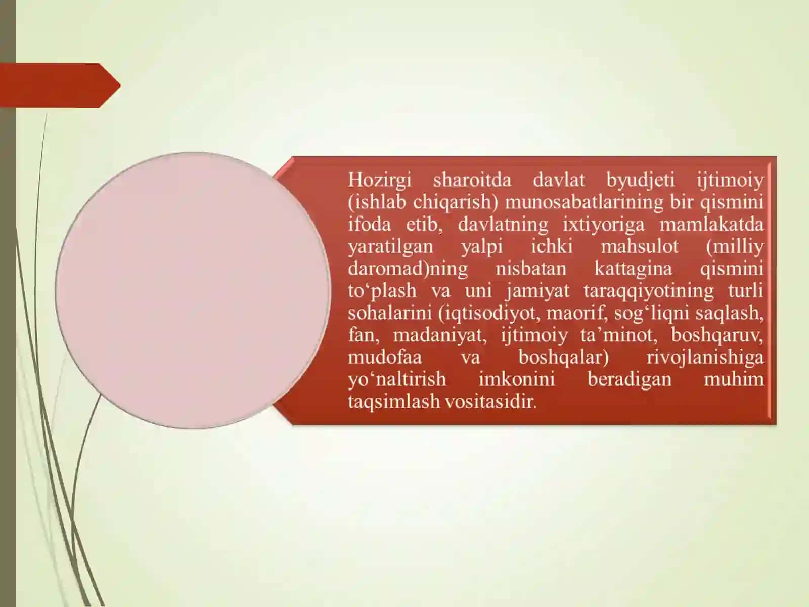 Davlat budjeti. Budjet soliq siyosati 3