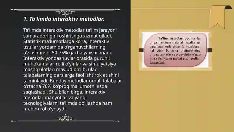 Ta'limda interaktiv metodlar 3