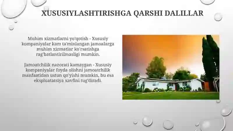 Davlatning mulkini xususiylashtirish va boshqarish siyosati 3