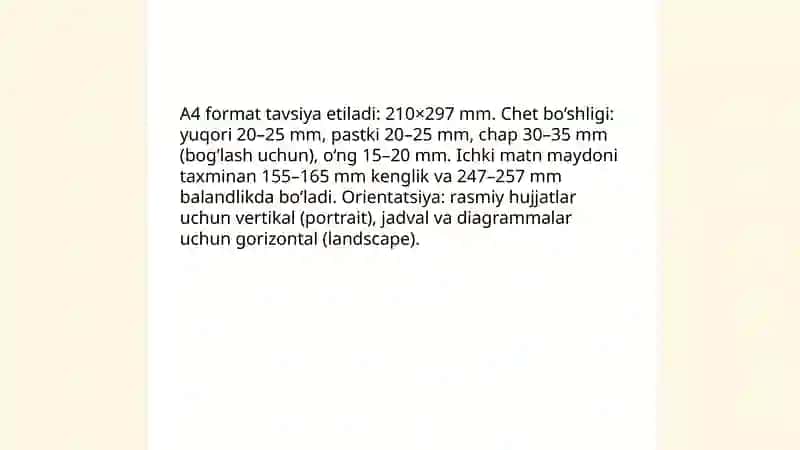 Shaxsiy ish qogʻozlari uslubi 3