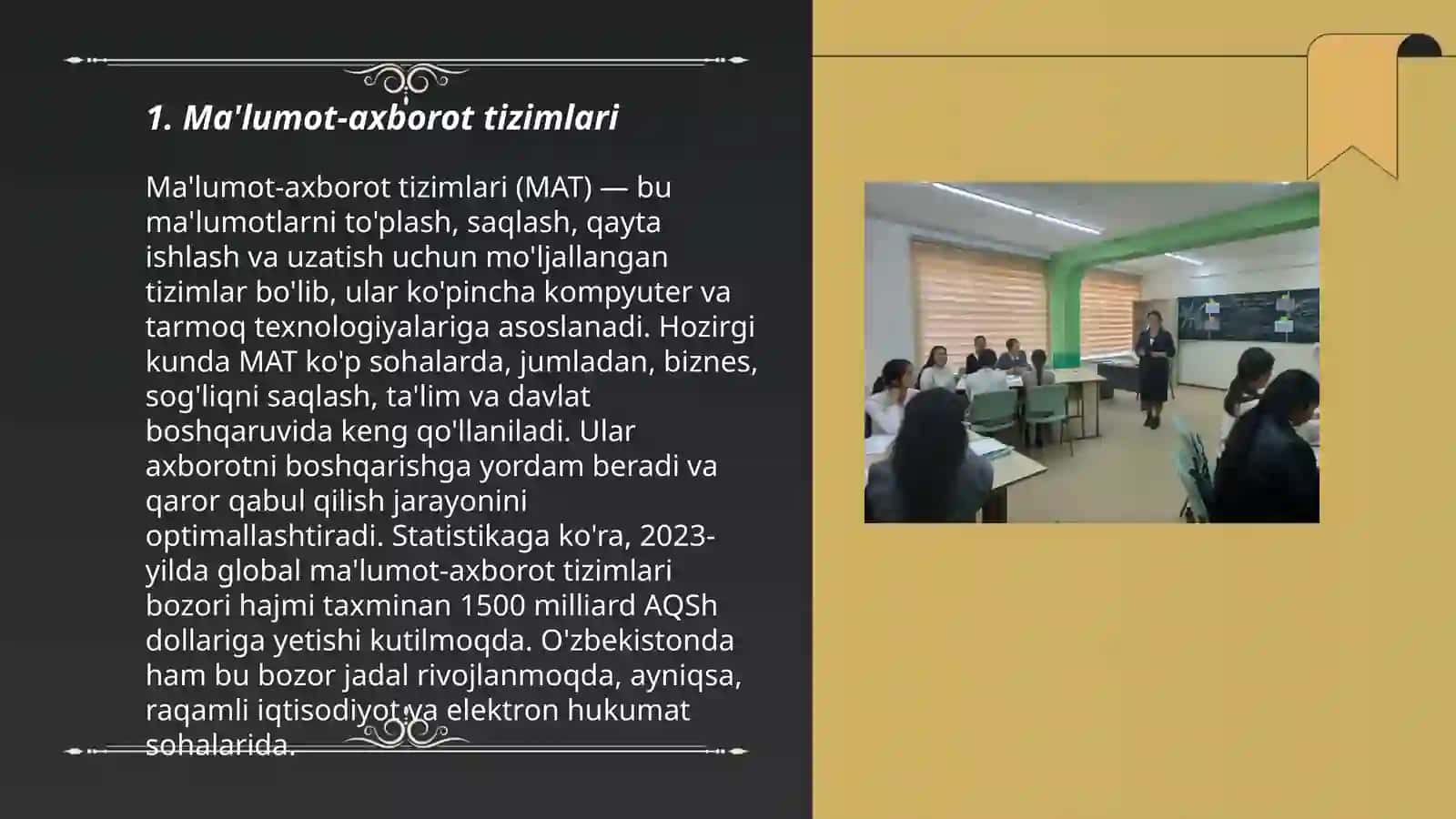 Ma'lumot-axborot tizimlari 3