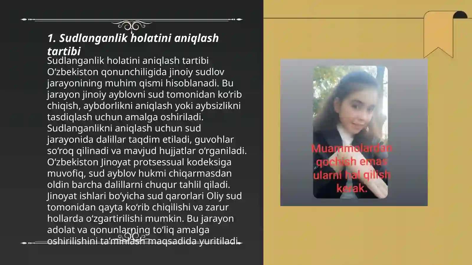 Sudlanganlik holatini aniqlash tartibi 3