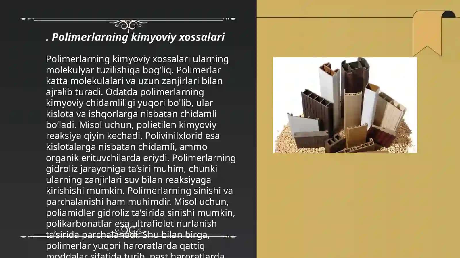 Polimer va kompazitsion materiallar xossalari 3