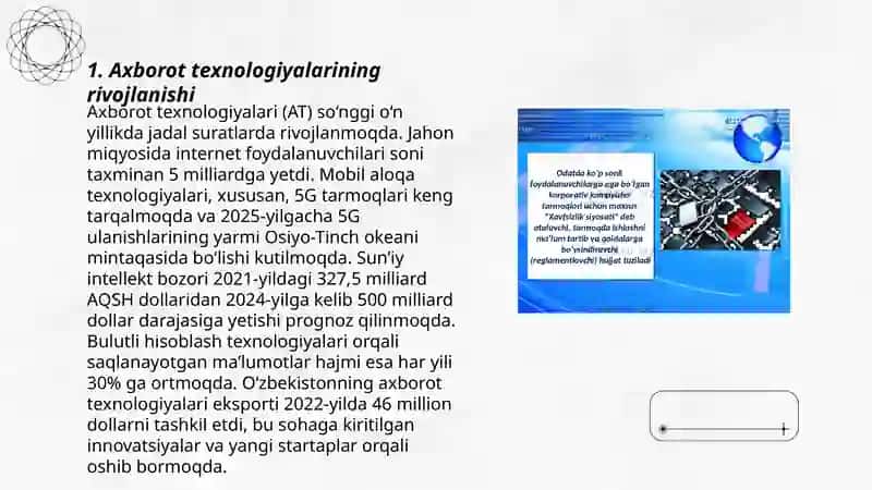 Axborot jamiyatini yuzaga kelishida fan va texnika yutuqlarining taʼsiri 3
