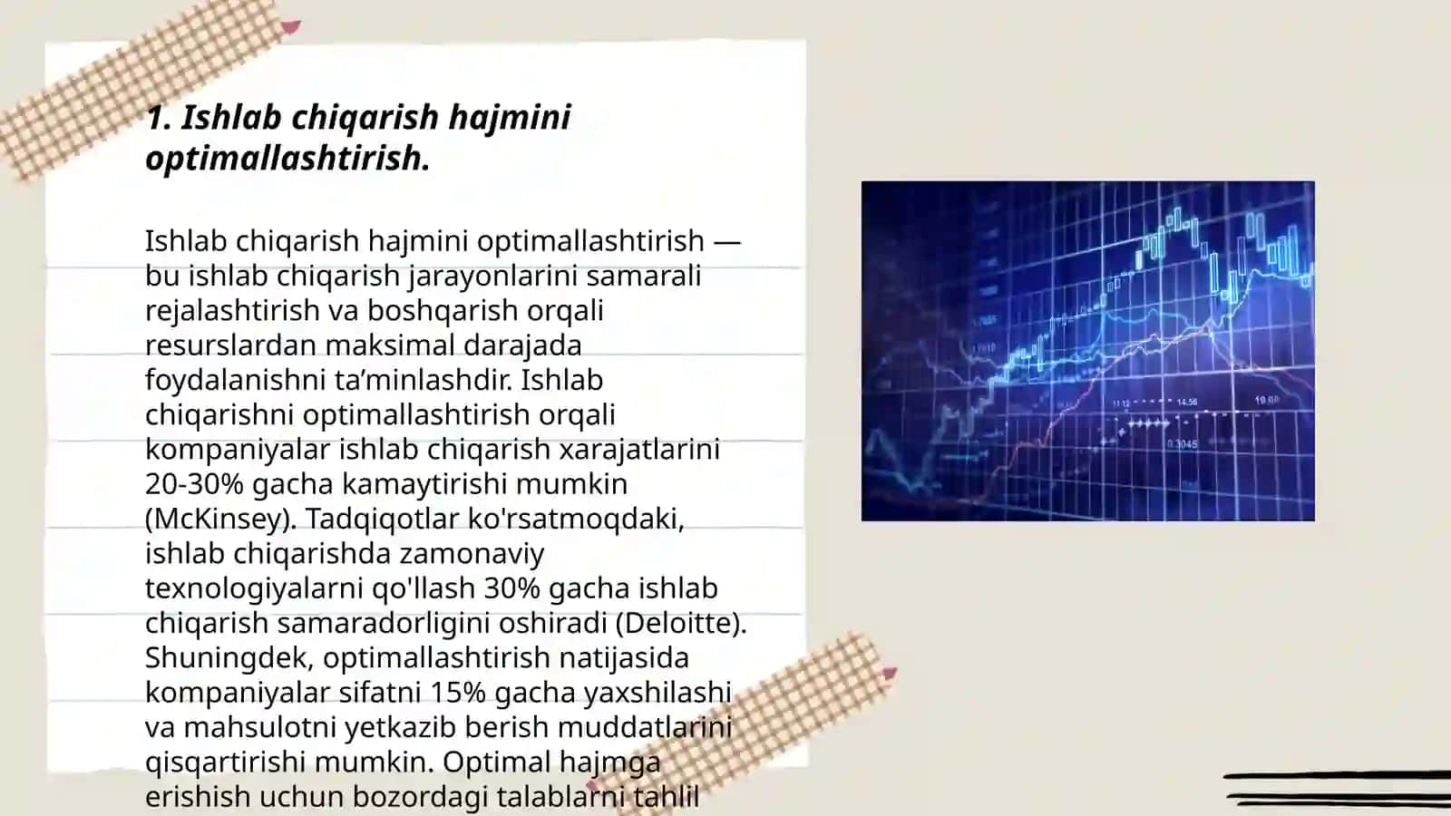 Ishlab chiqarish hajmi hisobiga tejash, takomillashmagan raqobat, iqtisodiy o’sish va xalqaro savdo 3