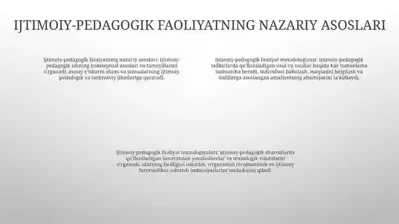 Ijtimoiy-Pedagogik Faoliyat Metodikasi Va Texnologiyalari 3