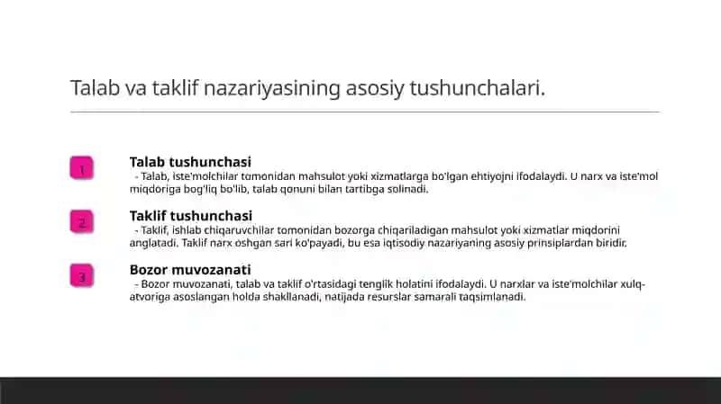 Talab va Taklif Nazariyasi 3