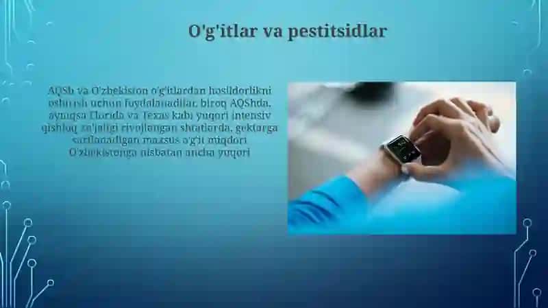 Achitqili sut mahsulotlari texnologiyasi O'zbekiston va AQSh o'xshashligi va farqi 3
