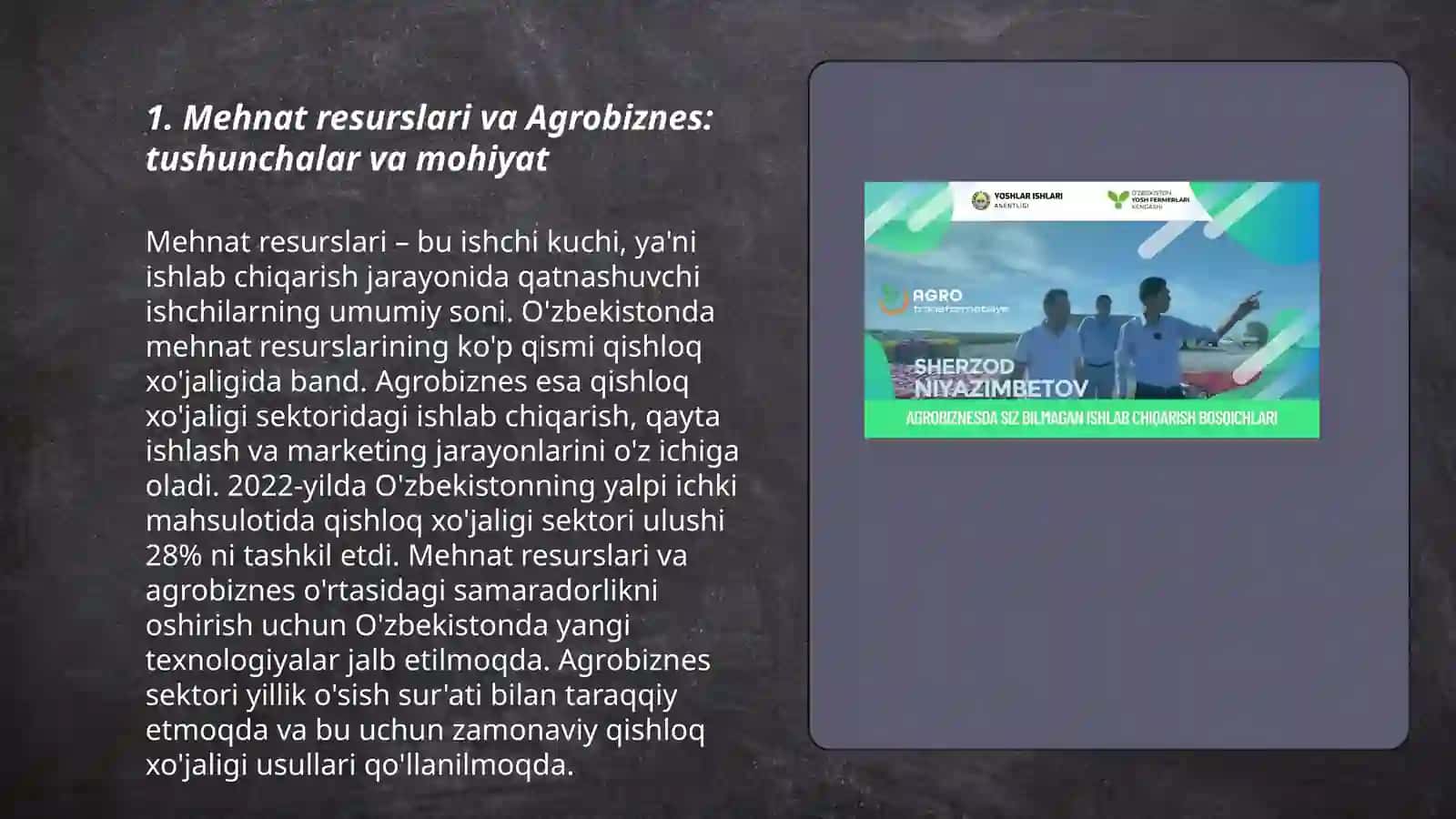 Mehnat resurslari va Agrobiznes: tushunchalar va mohiyat 3