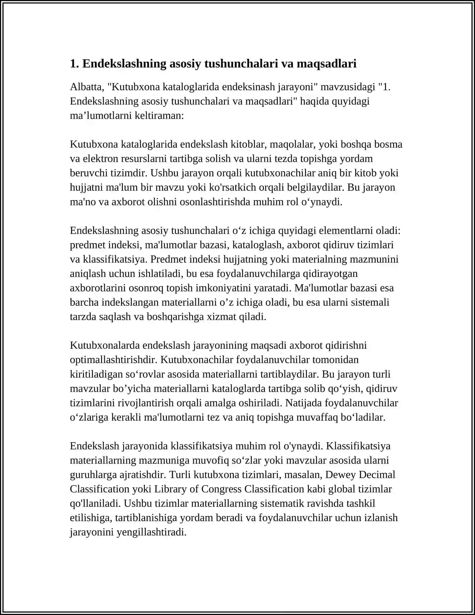 KUTUBXONA KATALOGLARIDA ENDEKSLASH JARAYONI 3