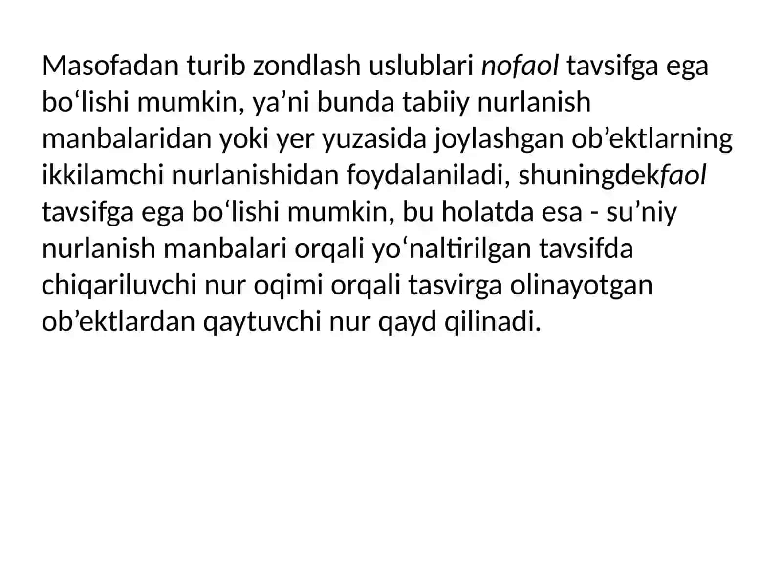 Yerni masofadan turib zondlash (EMZ) 3