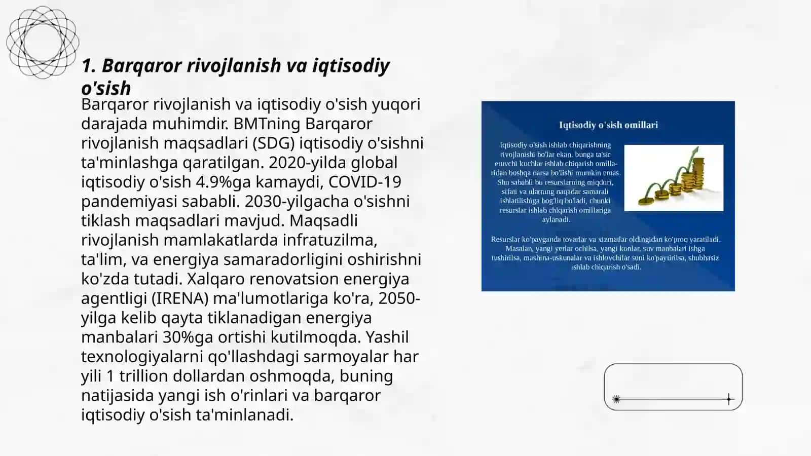 Barqaror rivojlanish iqtisodiyoti: Biznes uchun imkoniyatlar va qiyinchiliklar 3
