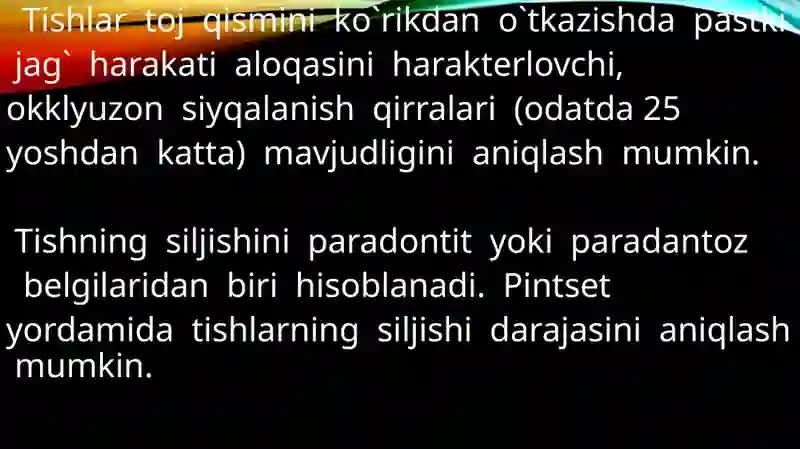 Tishlarning patalogik qimirlashi 3