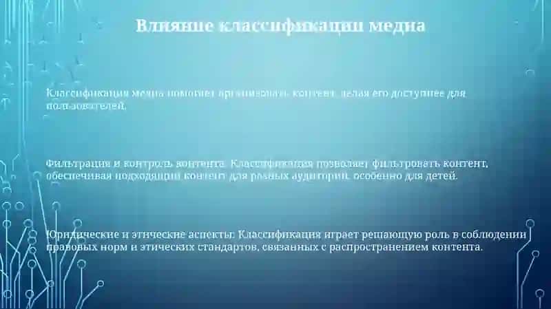 Классификация медиа 3