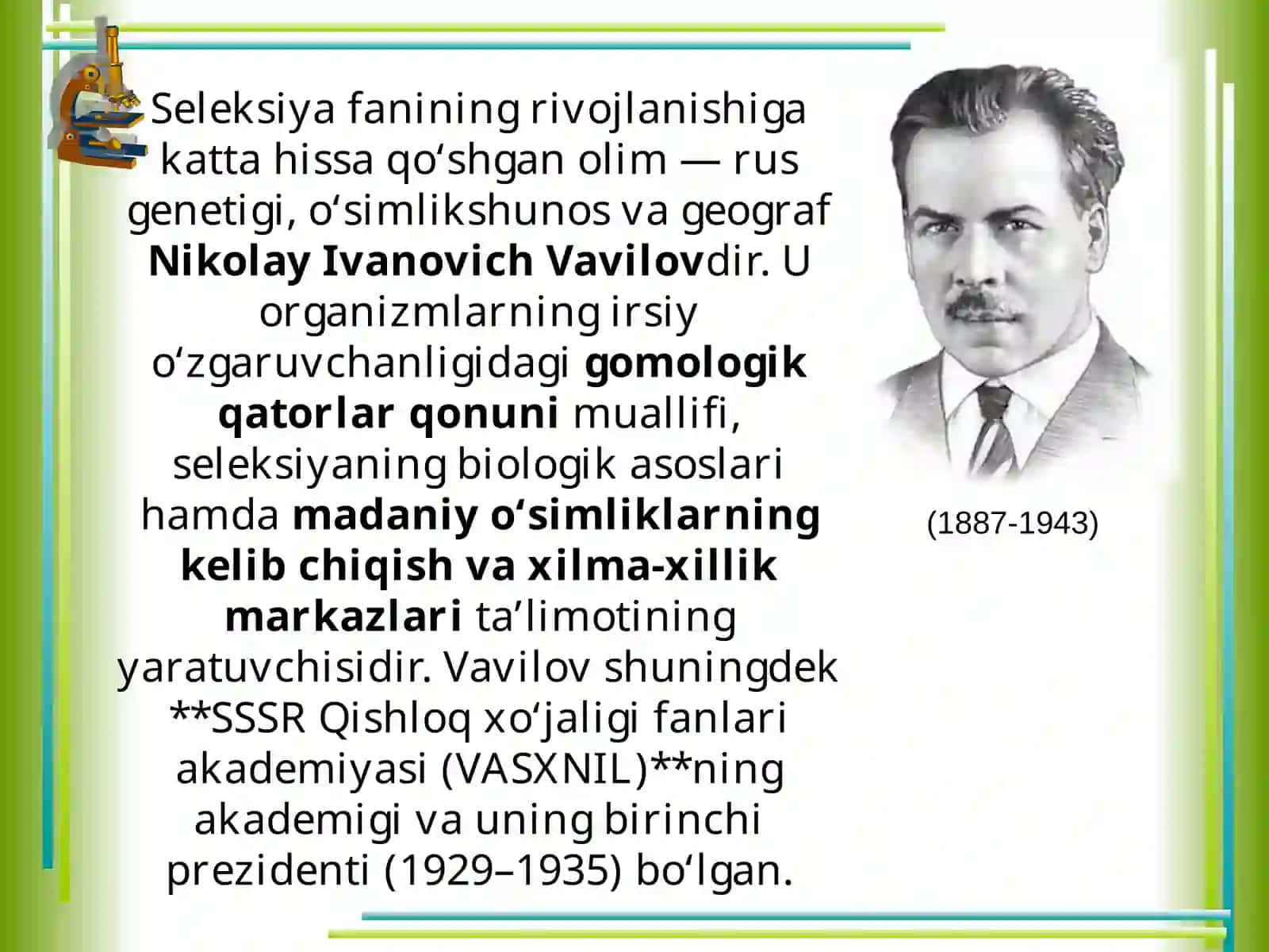 Селекциянинг замонавий усуллари 3