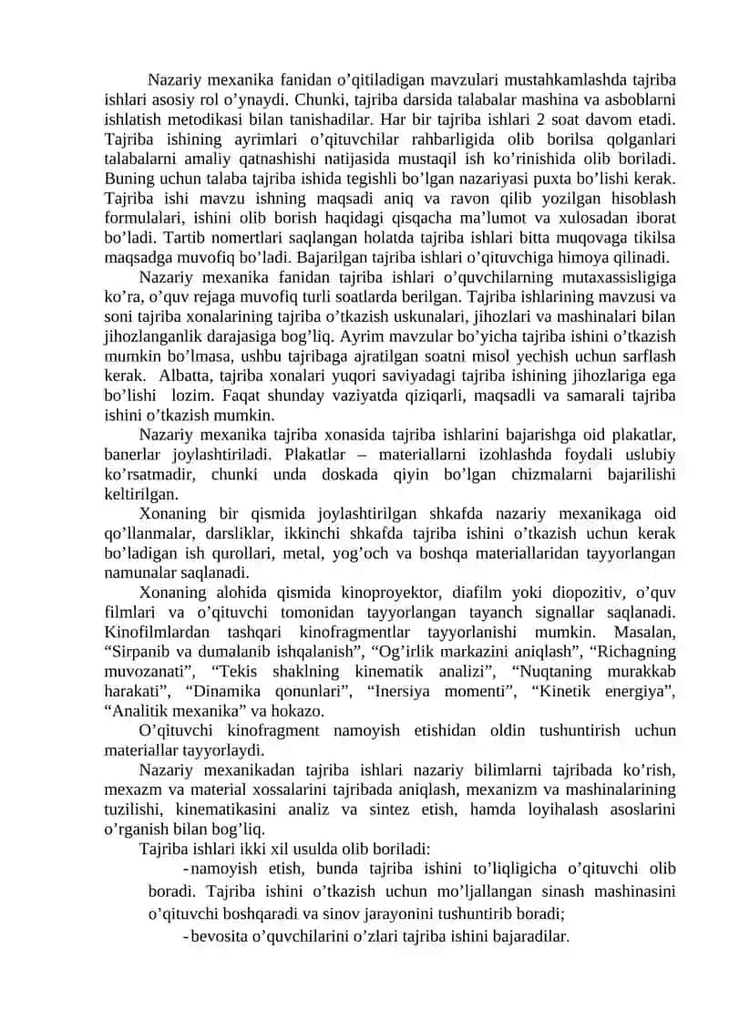 Mexanika va muhandislik grafikasi 3