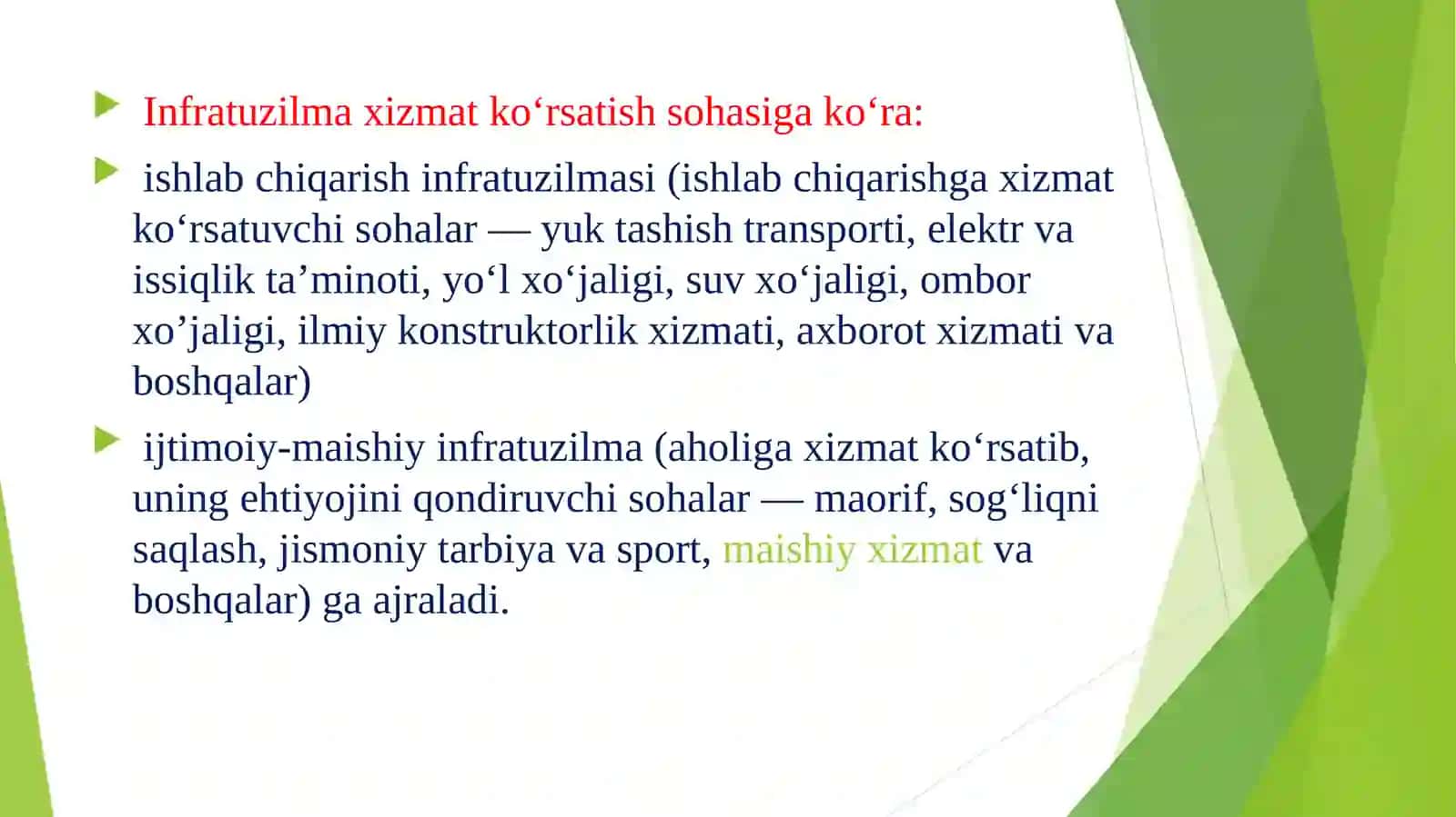 Moliyaviy tashkilotlar va moliyaviy infratuzilma 3