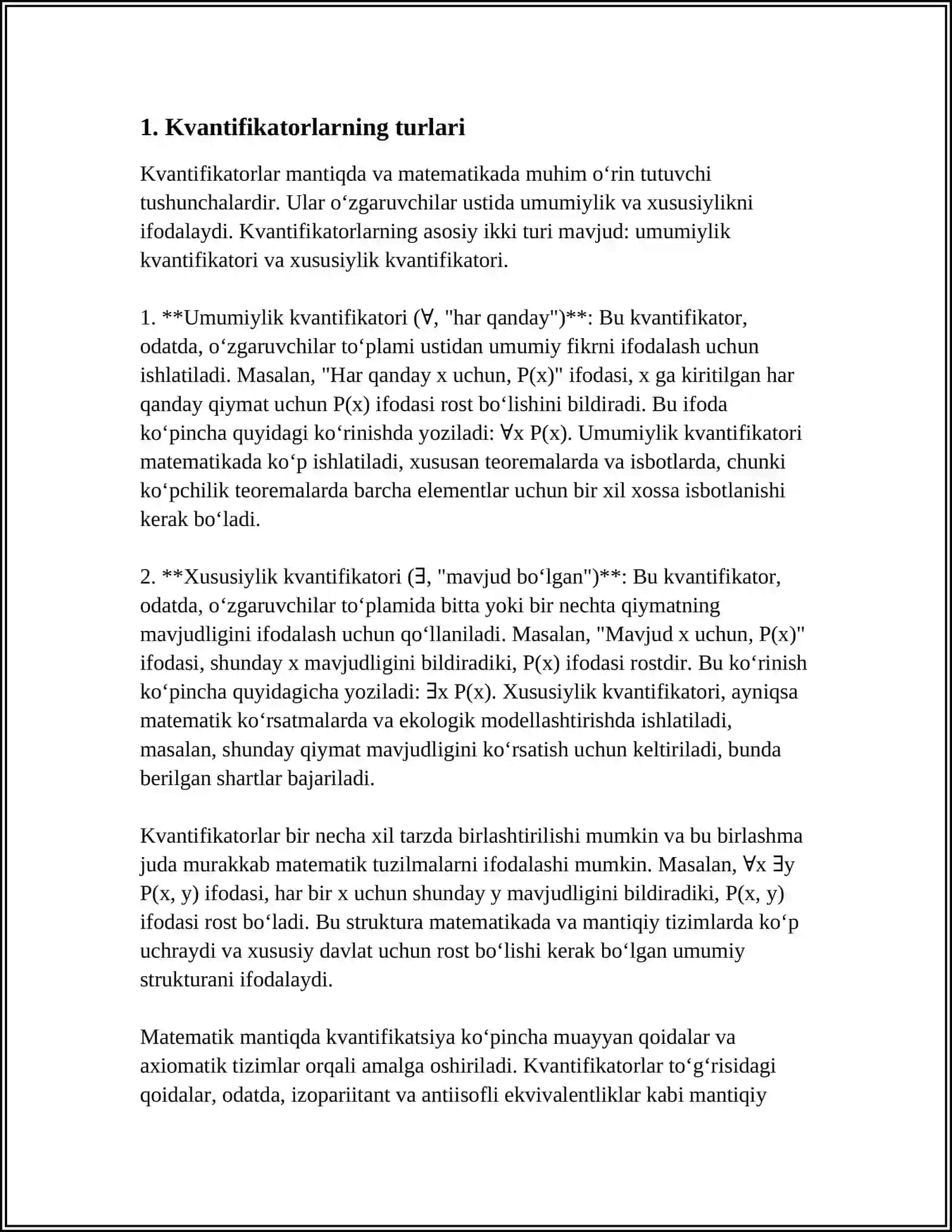 KVANTIFIKATORLAR 3