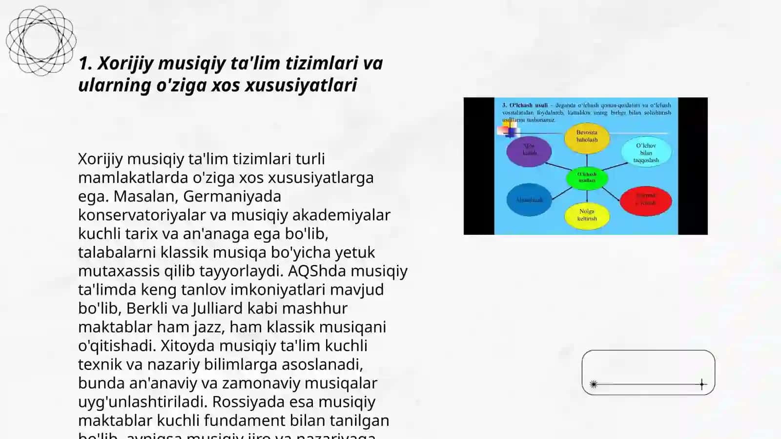 Musiqiy ta'lim tarbiya jarayonida xorijiy tajribalarni o'rganish va amaliyotga tatbiq etish 3