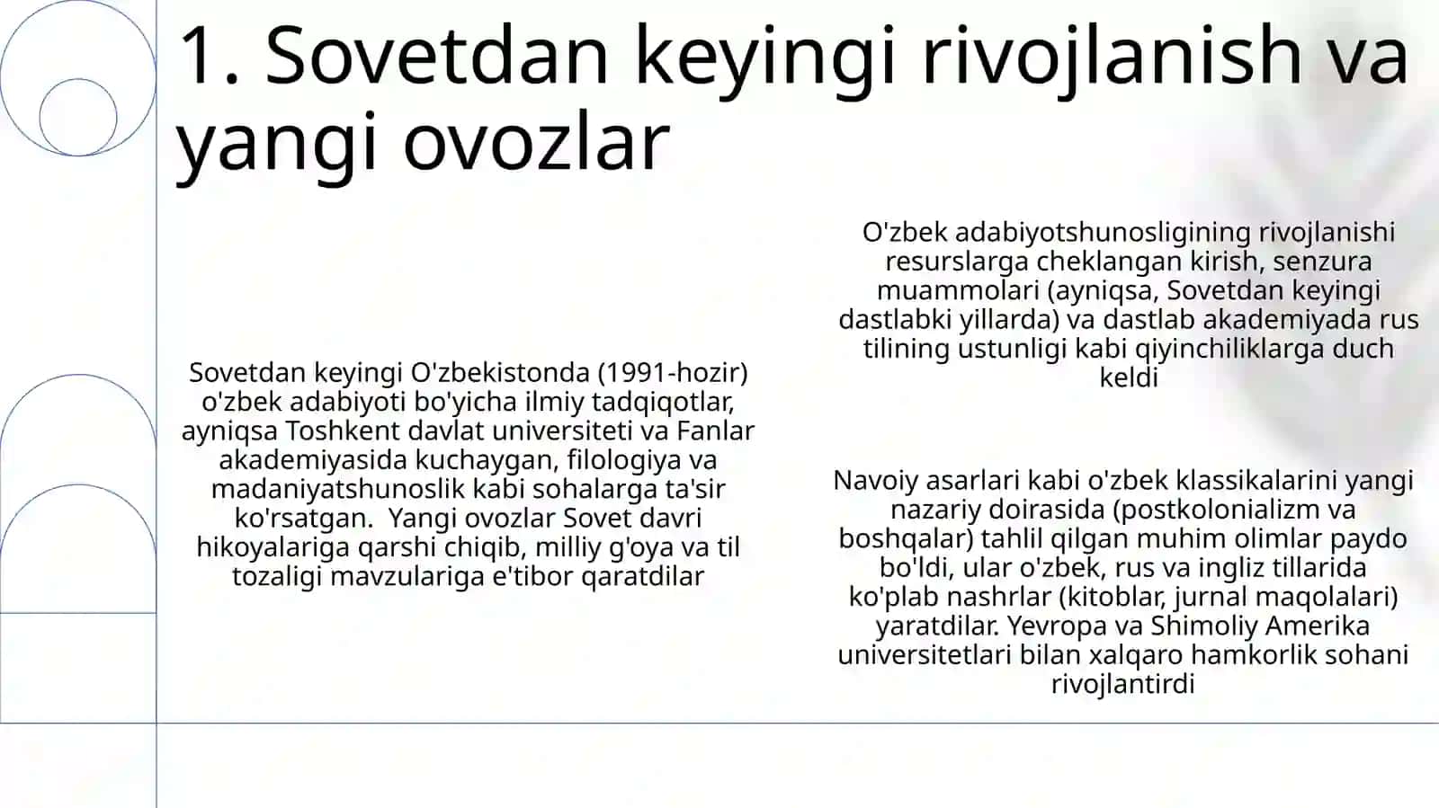 O'zbek adabiyotshunoslari VA ularning fan rivojida tutgan o'rni 3