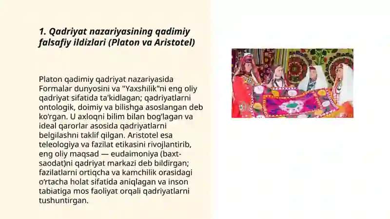 Qadiryat nazariyasi shakillanish tarixi 3