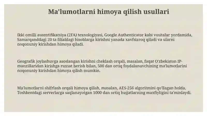 Ma'lumotlarni himoya qilish usullari 3