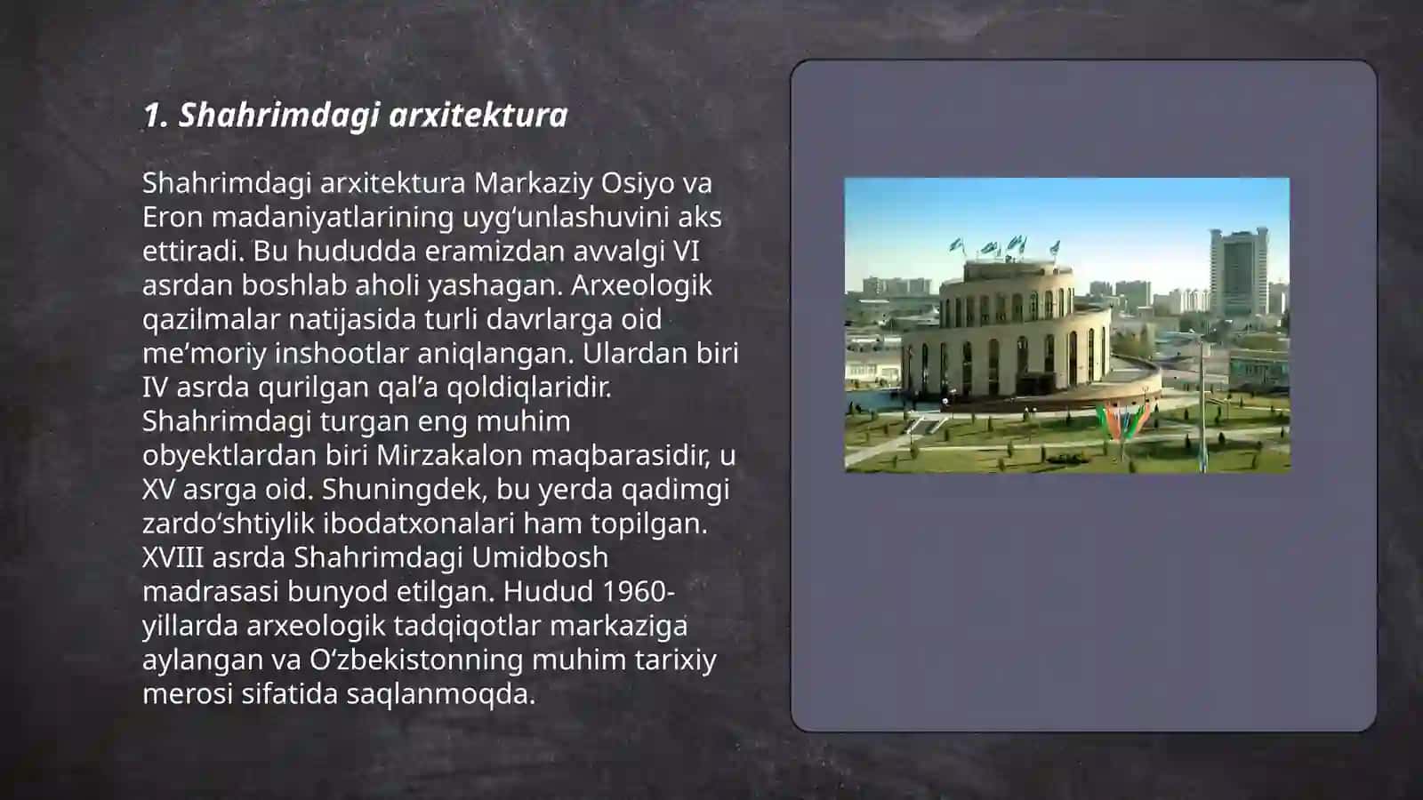Mening orzuyimdagi shahar 3