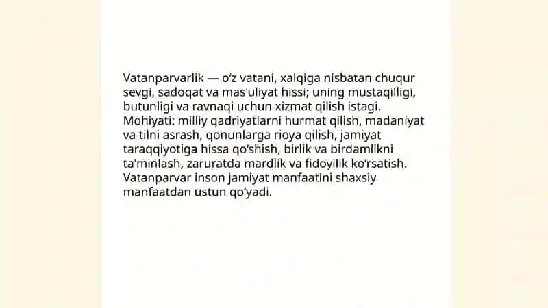 Vatanparvarlik 3