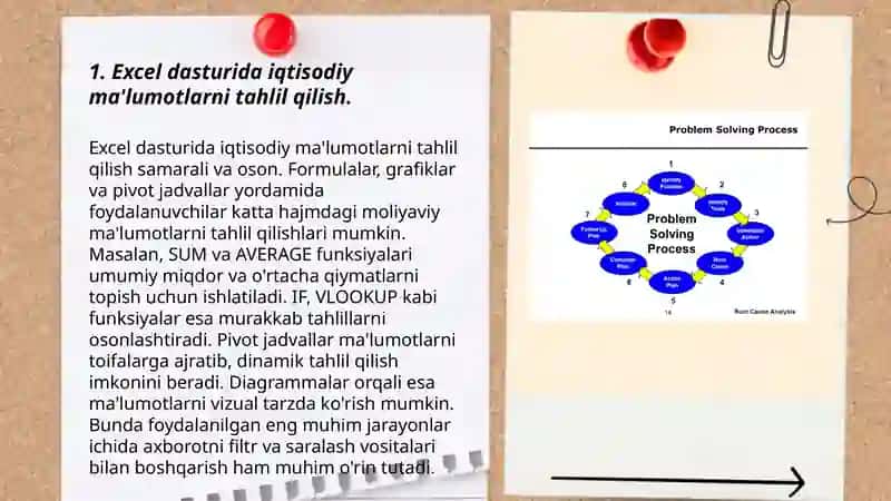 Excel orqali iqtisodiy masalalarni yechish 3