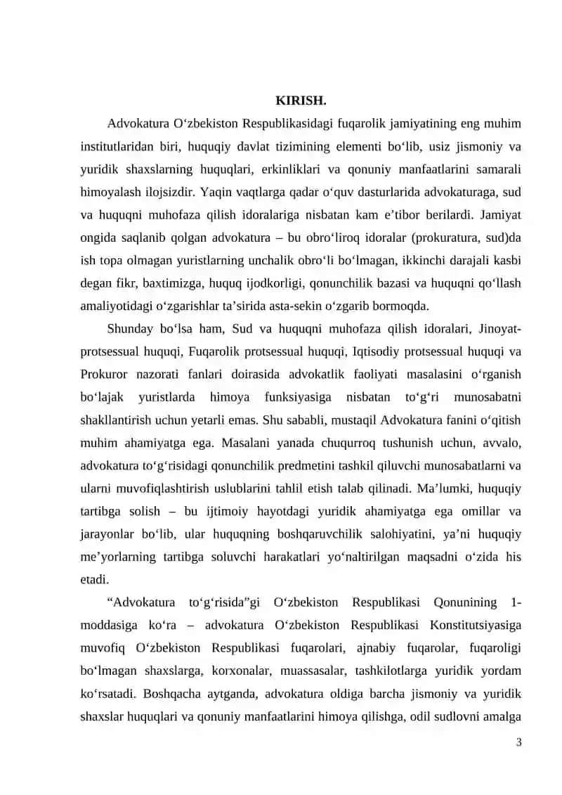 Advokatlikda apellatsiya instansiyalarida ishtirok 3