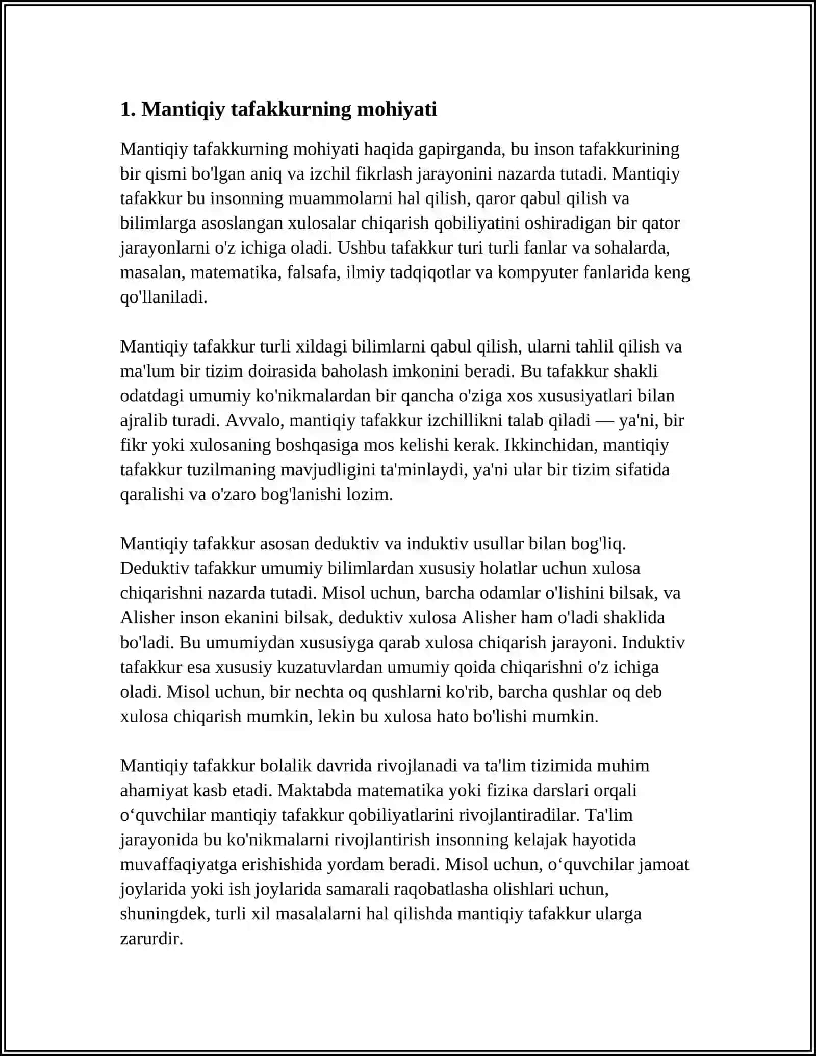 MANTIQNING ASOSIY TUSHUNCHALARI VA TAFAKKUR SHAKLLARI 3