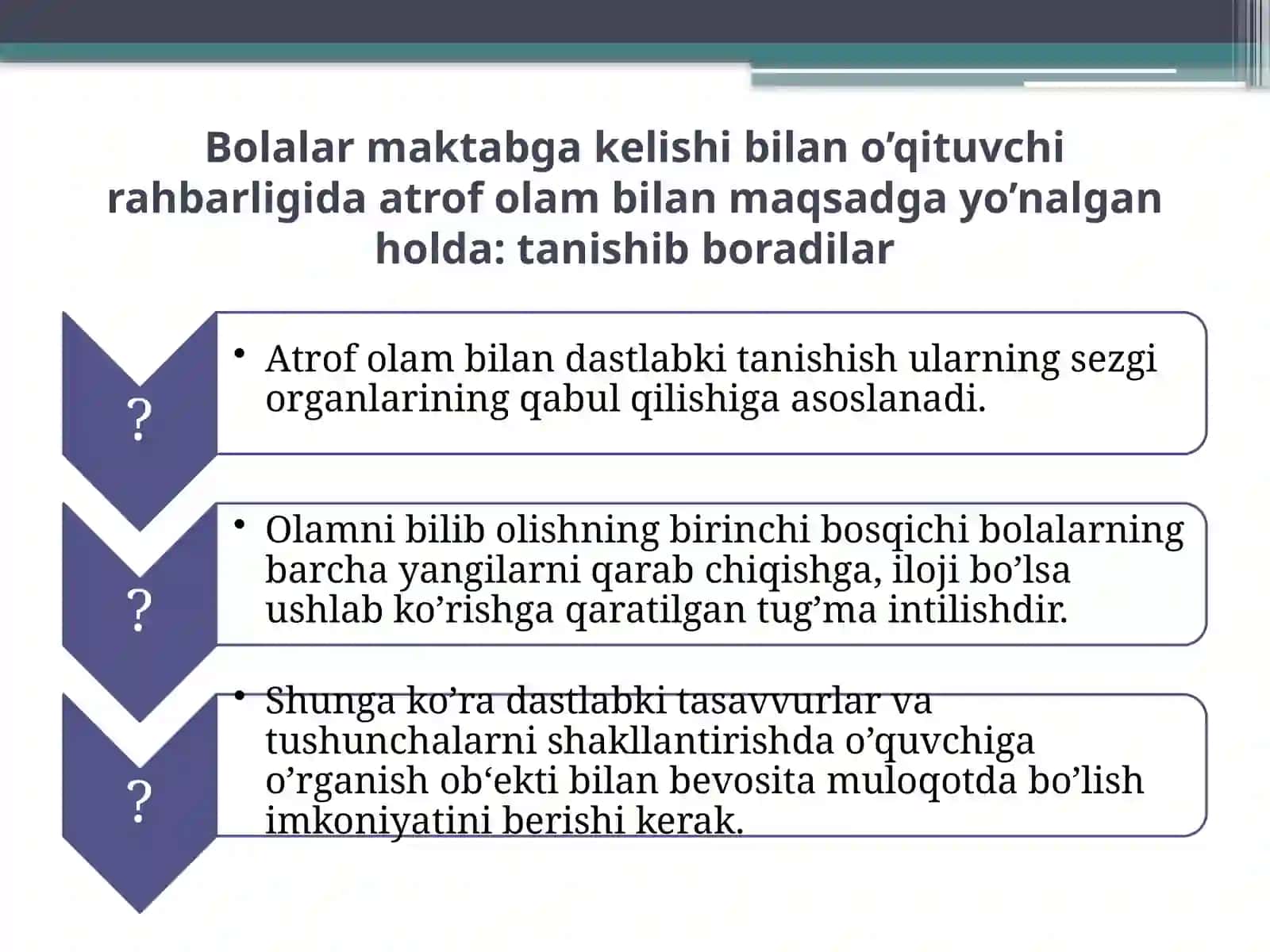 Tabiiy fanlarga oid tasavvur va tushunchalarini shakllantirishning metodik asoslari 3