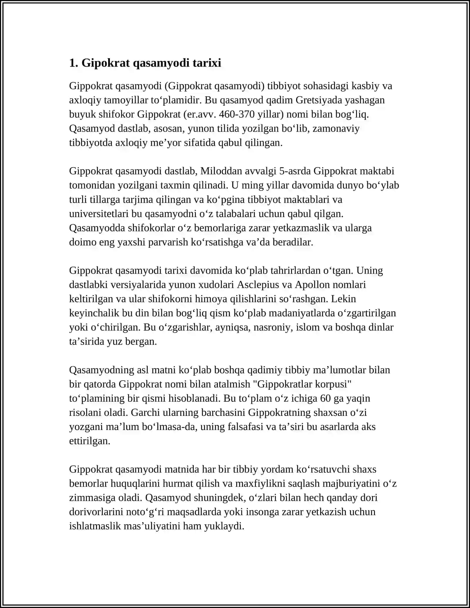 GIPPOKRAT QASAMYODI 3