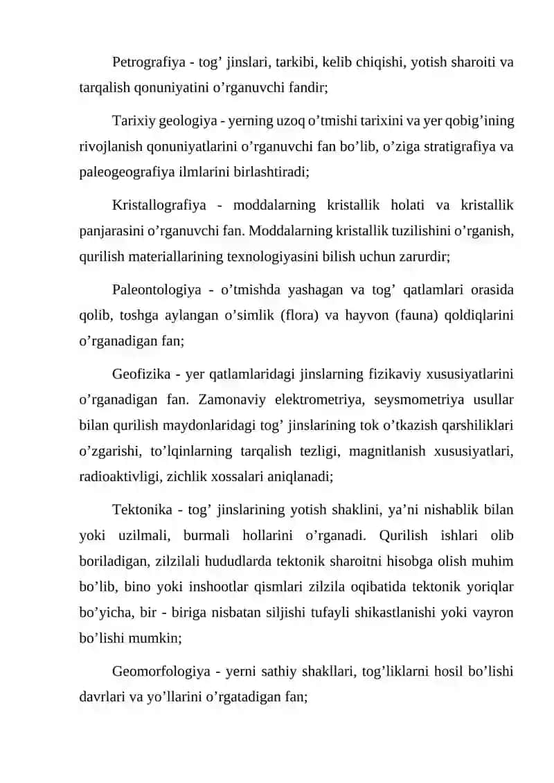 Geologiya fanining usullari 3