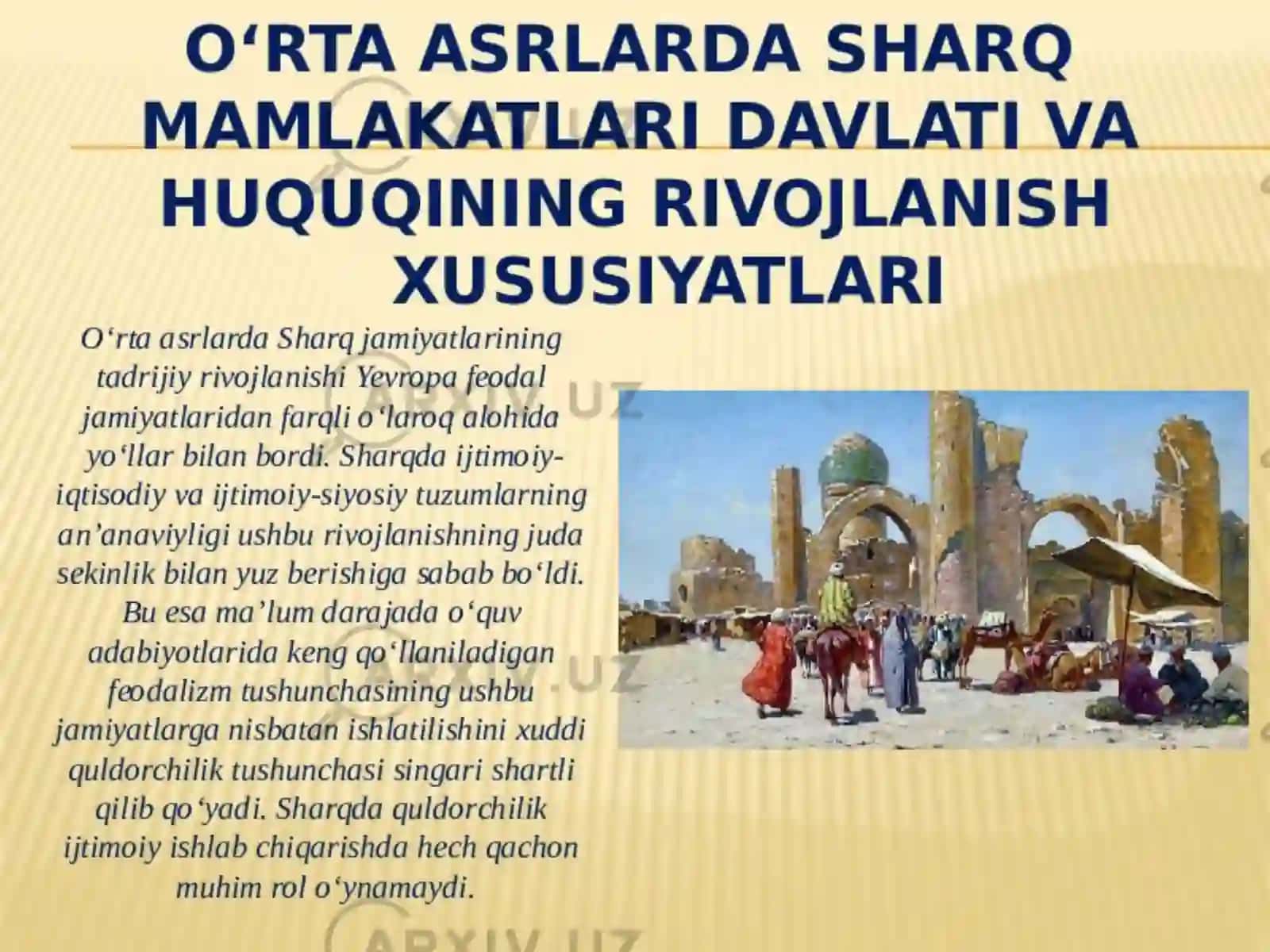 QADIMGI SHARQ DESPOTIYASI 3