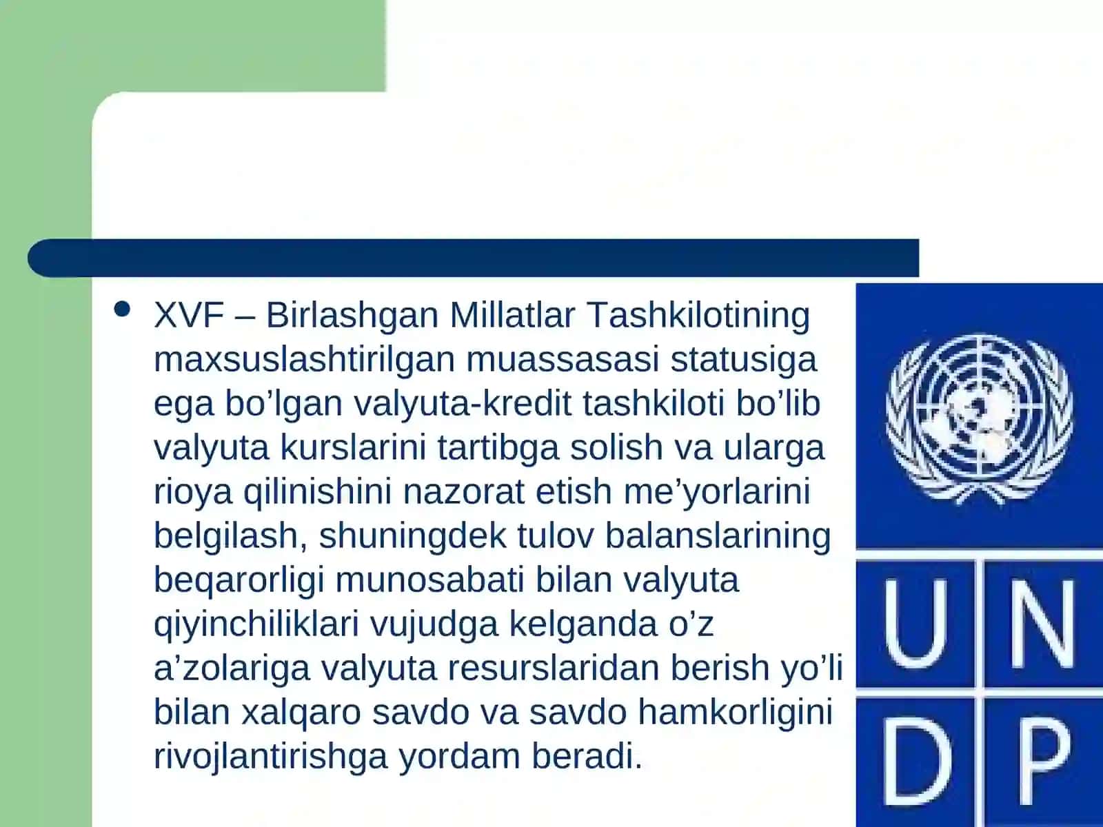 Xalqaro moliya 3