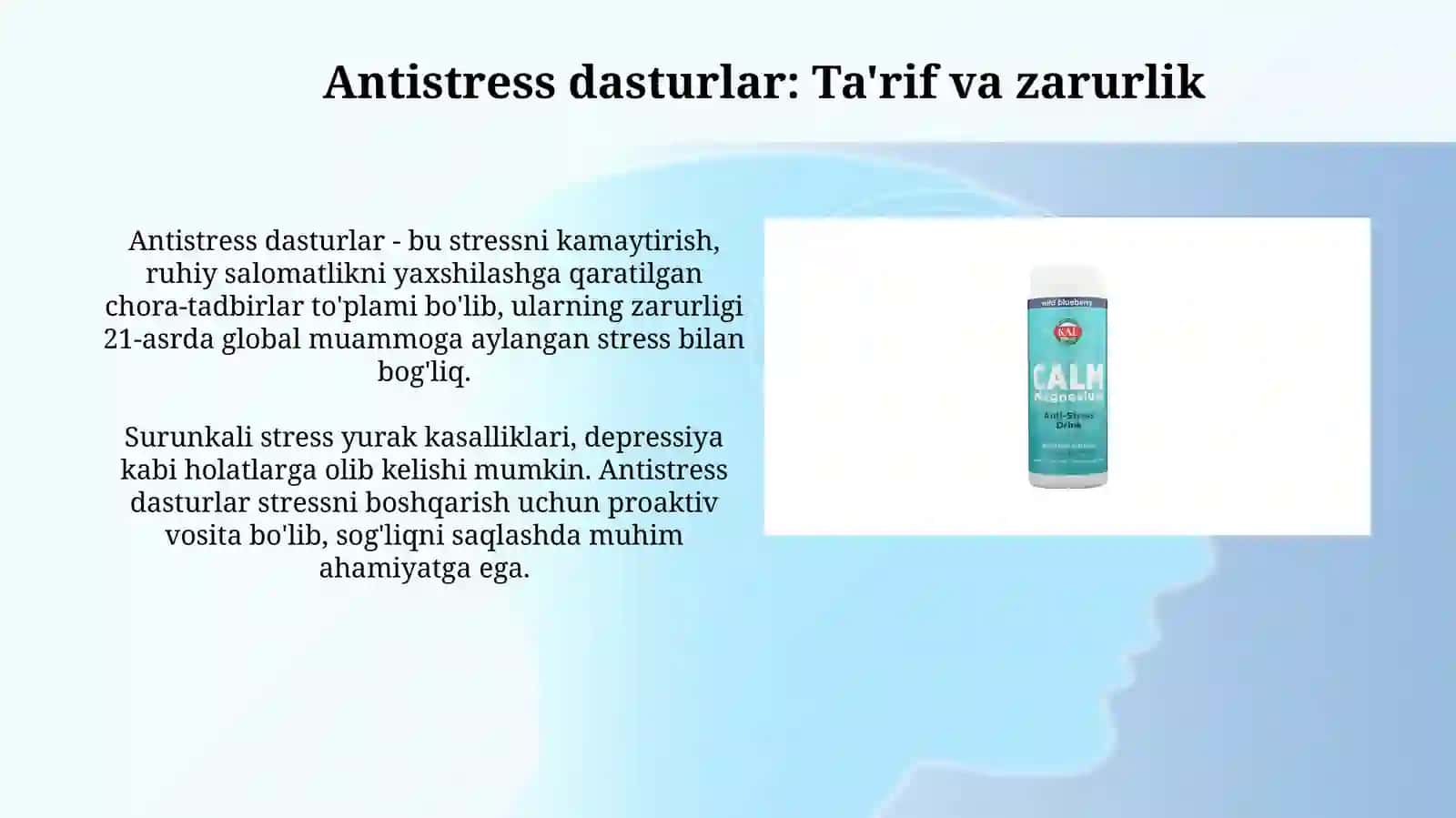 Antestres dasturlar yaratish 3