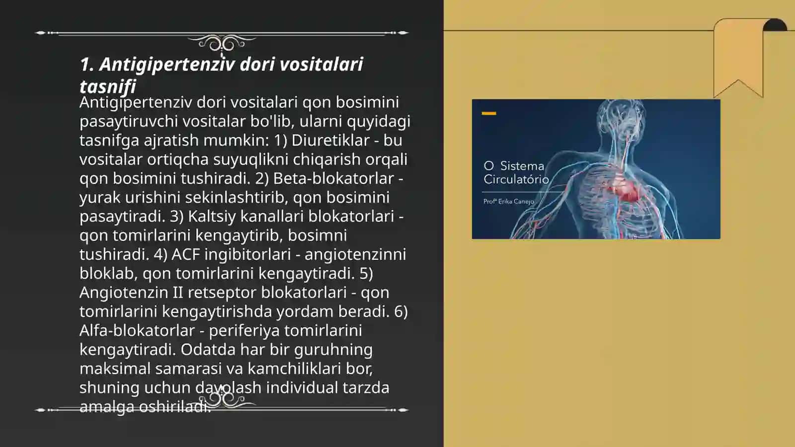 Antigipertenziv dori vositalari tasnifi 3