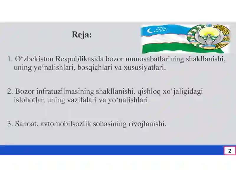 IQTISODIY ISLOHOTLAR MOHIYATI VA ULARNING YO'NALISHI 3