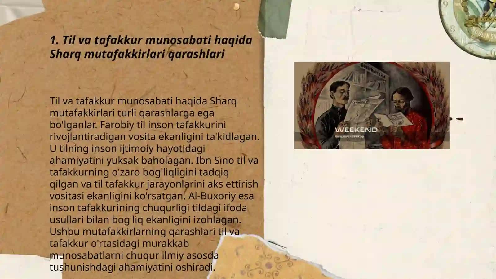 Sharq mutafakkirlarining til shakllanishiga oid qarashlari 3