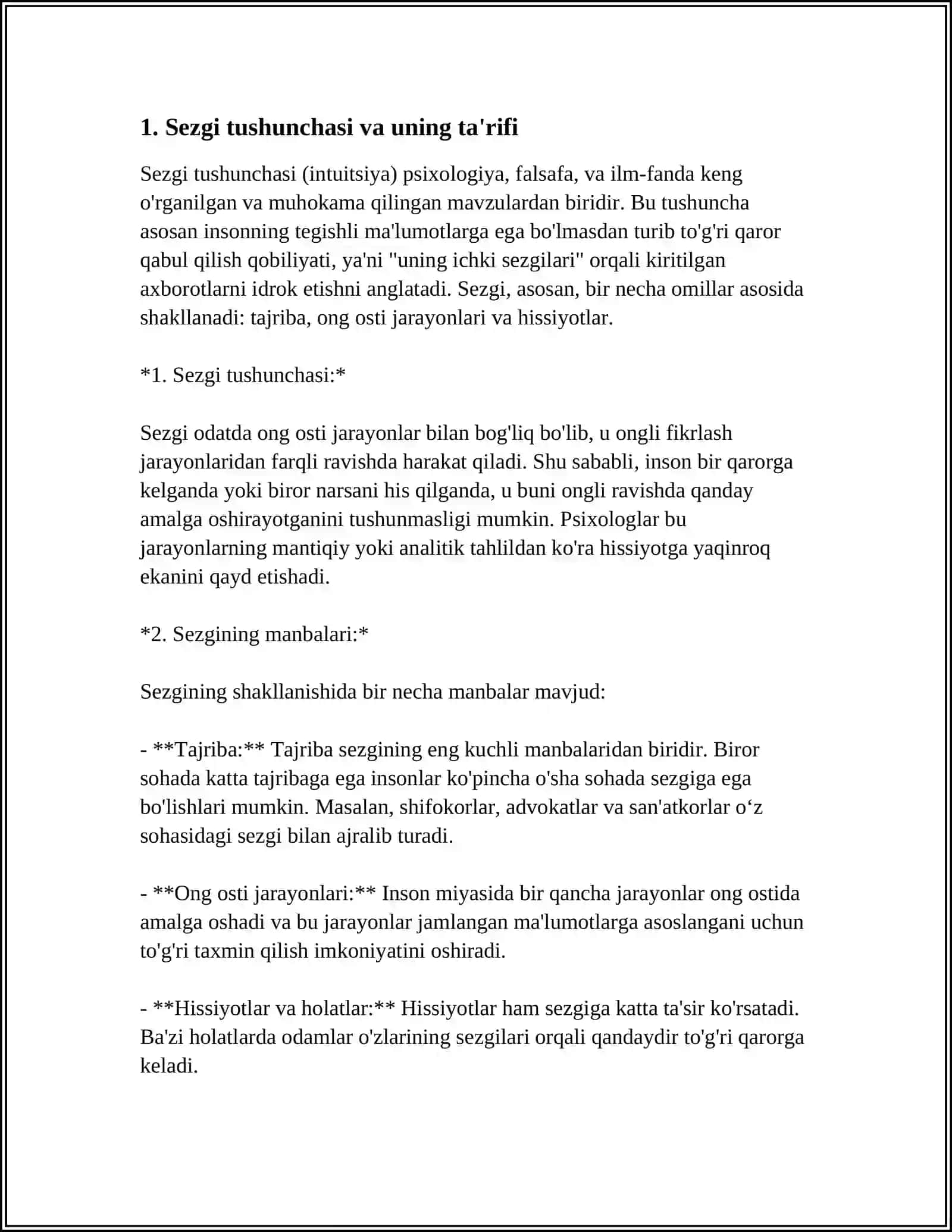 SEZGI TURLARI VA UNING QONUNIYATLARI 3
